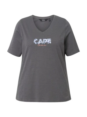 Foto van product Ulla Popken Shirt blauw / grafiet / pink
