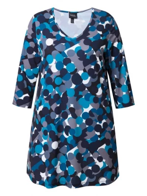 Foto van product Ulla Popken Shirt blauw / grijs / zwart