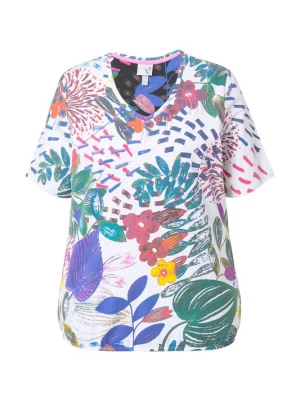 Foto van product Ulla Popken Shirt blauw / groen / rood / wit