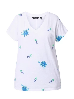 Foto van product Ulla Popken Shirt blauw / groen / wit