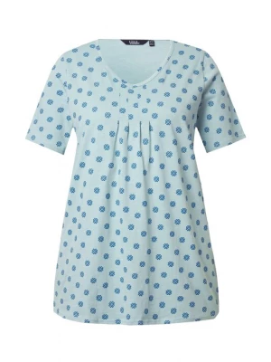 Foto van product Ulla Popken Shirt blauw / lichtblauw