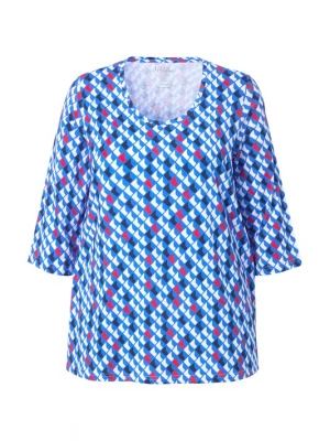 Foto van product Ulla Popken Shirt blauw / marine / aqua