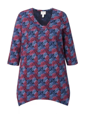 Foto van product Ulla Popken Shirt blauw / marine / donkerrood