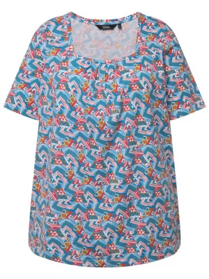 Foto van product Ulla Popken Shirt blauw / oranje / pink