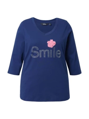 Foto van product Ulla Popken Shirt blauw / pink