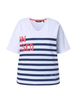 Foto van product Ulla Popken Shirt blauw / rood / wit