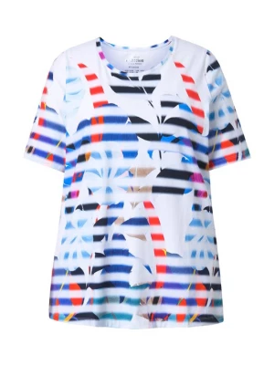 Foto van product Ulla Popken Shirt blauw / rood / zwart / wit