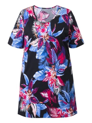 Foto van product Ulla Popken Shirt blauw / rood / zwart / wit