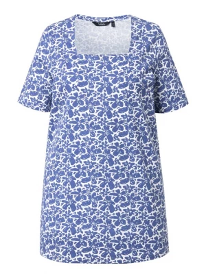 Foto van product Ulla Popken Shirt blauw / wit