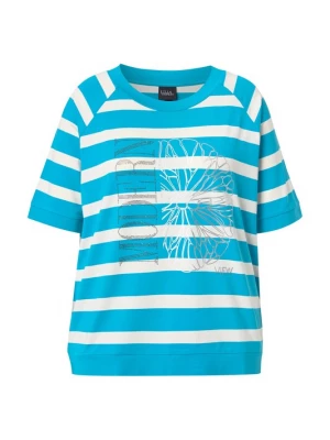 Foto van product Ulla Popken Shirt blauw / wit