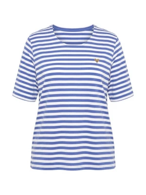 Foto van product Ulla Popken Shirt blauw / wit