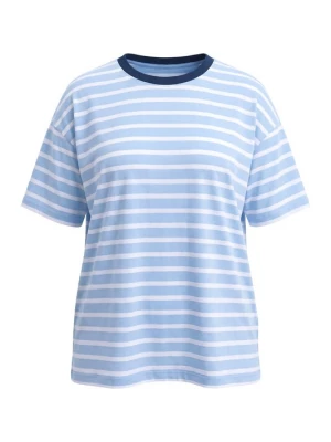 Foto van product Ulla Popken Shirt blauw / wit