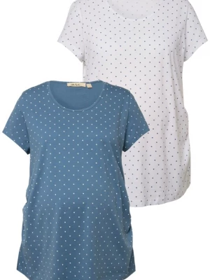 Foto van product Ulla Popken Shirt blauw / wit