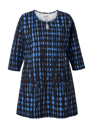 Foto van product Ulla Popken Shirt blauw / zwart