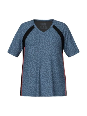 Foto van product Ulla Popken Shirt blauw / zwart