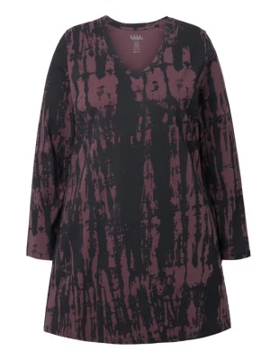 Foto van product Ulla Popken Shirt bourgogne / zwart