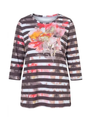 Foto van product Ulla Popken Shirt bruin / gemengde kleuren
