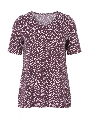 Foto van product Ulla Popken Shirt bruin / wit