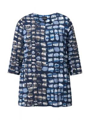 Foto van product Ulla Popken Shirt camel / marine / donkerblauw