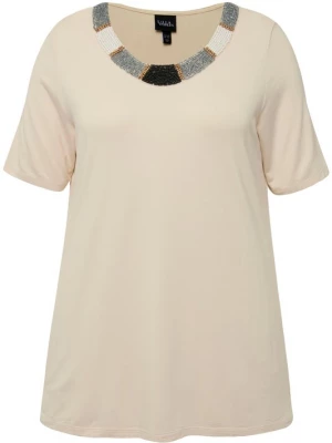 Foto van product Ulla Popken Shirt crème / grijs / zwart / parelwit