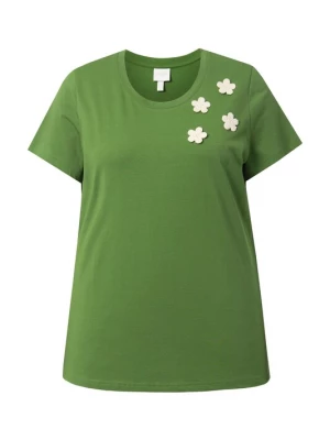 Foto van product Ulla Popken Shirt crème / groen