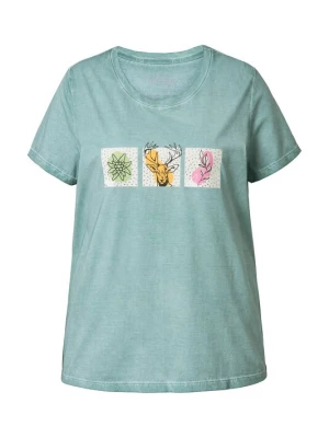 Foto van product Ulla Popken Shirt cyaan blauw