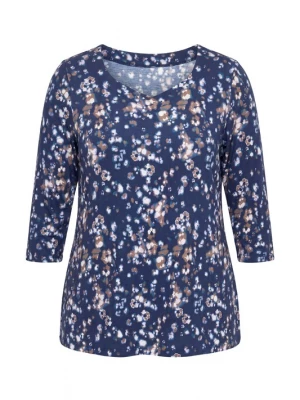 Foto van product Ulla Popken Shirt donkerblauw / gemengde kleuren