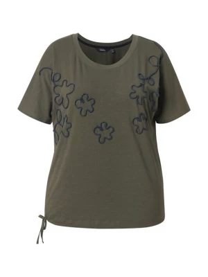 Foto van product Ulla Popken Shirt donkerblauw / olijfgroen