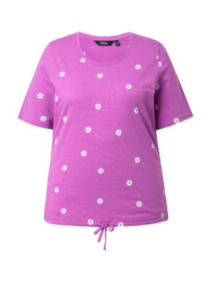 Foto van product Ulla Popken Shirt donkerlila / wit