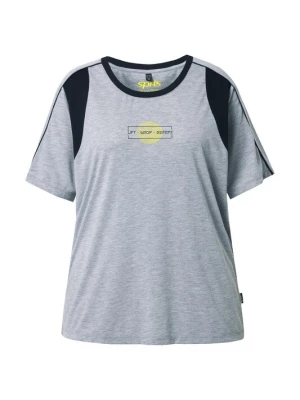 Foto van product Ulla Popken Shirt geel / grijs gemêleerd / zwart