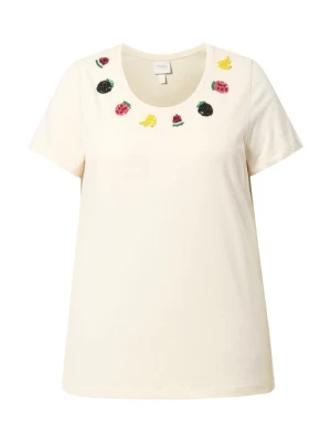 Foto van product Ulla Popken Shirt geel / groen / rood / wolwit