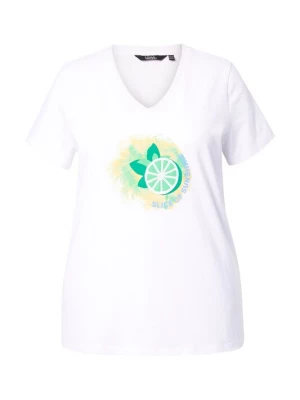 Foto van product Ulla Popken Shirt geel / groen / wit