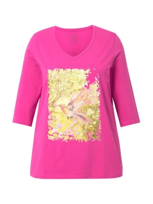 Foto van product Ulla Popken Shirt geel / pink