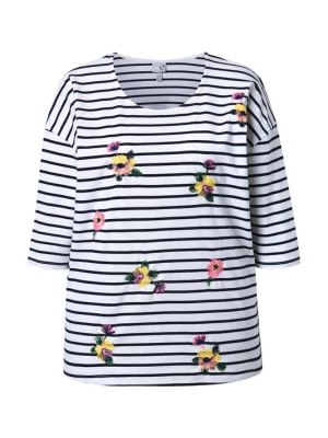 Foto van product Ulla Popken Shirt geel / pink / zwart / wit