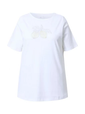 Foto van product Ulla Popken Shirt geel / wit