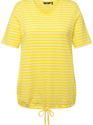 Foto van product Ulla Popken Shirt geel / wit