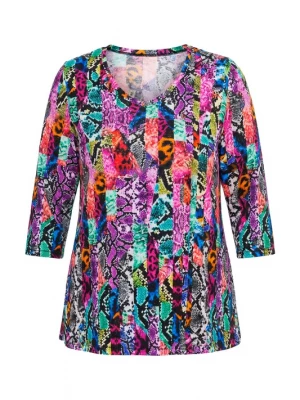 Foto van product Ulla Popken Shirt gemengde kleuren