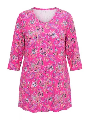 Foto van product Ulla Popken Shirt gemengde kleuren / fuchsia