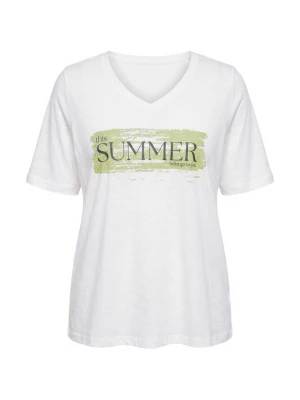 Foto van product Ulla Popken Shirt gemengde kleuren / offwhite