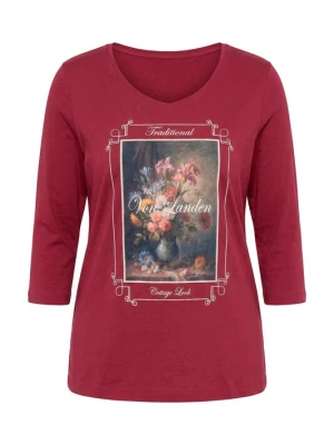 Foto van product Ulla Popken Shirt gemengde kleuren / wijnrood