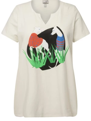 Foto van product Ulla Popken Shirt gemengde kleuren / wit