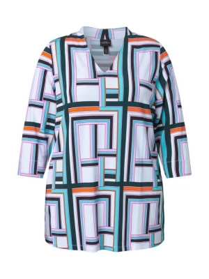 Foto van product Ulla Popken Shirt gemengde kleuren / wit