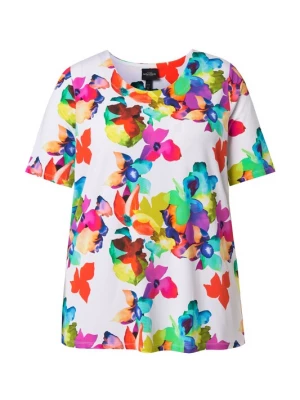 Foto van product Ulla Popken Shirt gemengde kleuren / wit