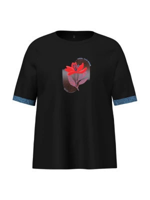 Foto van product Ulla Popken Shirt gemengde kleuren / zwart