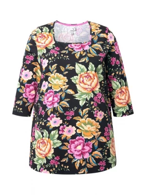 Foto van product Ulla Popken Shirt gemengde kleuren / zwart
