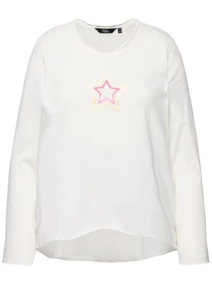 Foto van product Ulla Popken Shirt goud / pink / offwhite