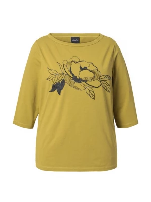 Foto van product Ulla Popken Shirt goudgeel / zwart