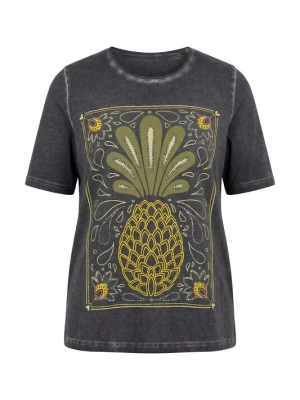 Foto van product Ulla Popken Shirt grafiet / gemengde kleuren