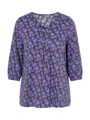 Foto van product Ulla Popken Shirt grafiet / lila