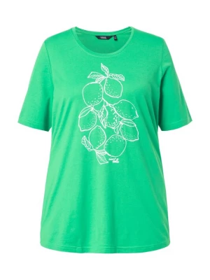 Foto van product Ulla Popken Shirt grasgroen / wit